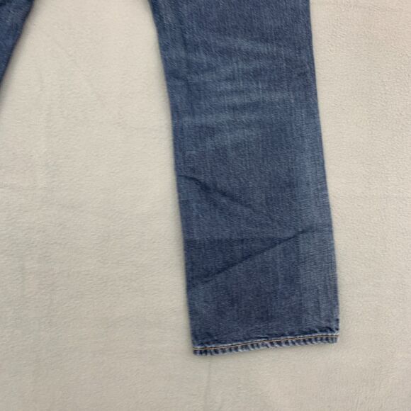 American Eagle Jeans Mens Size 30x28.5 (actual) Distressed Cotton Straight Fit - Picture 14 of 16